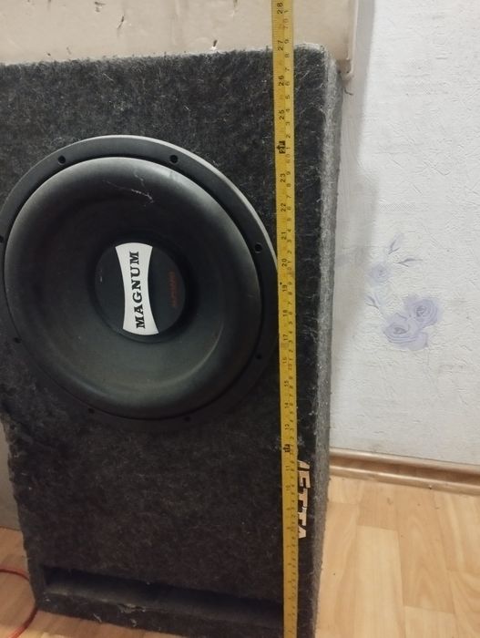 Саб буфер та підсилювач 1000watt з дротами