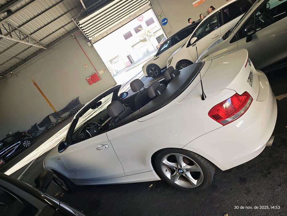 BMW 120D cabriolet, não aceito retomas