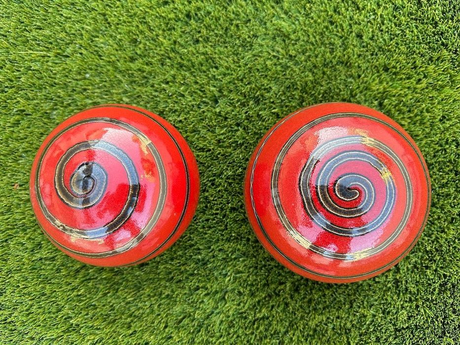 2 peças decoração redondas