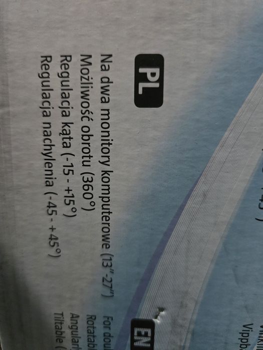 Uchwyt/statyw na 2 monitory