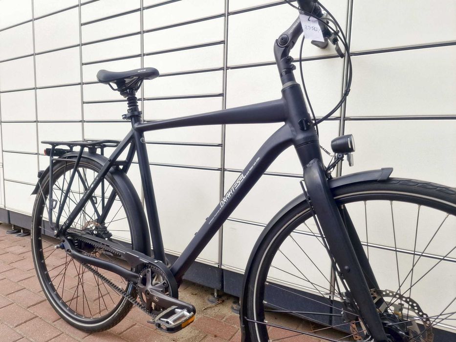 Rower trekkingowy DRAHTESEL Premium / pasek Gates / XL - 60 cm / FV23%