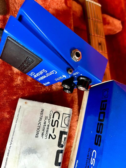 Boss CS-2 Compression Sustainer Japan 1985 Compressor