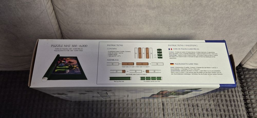 Nowa mata Jig Puz do układania puzzli do 6000 elementów.
