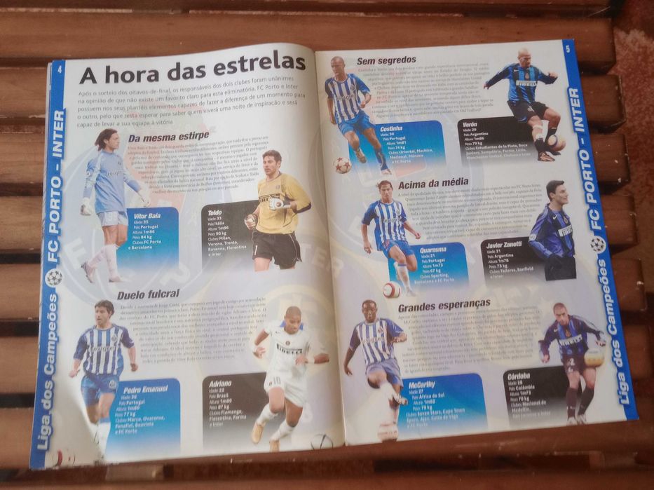Revista O Jogo Taça FCP Vamos defendê-la  poster da equipa e McCarthy