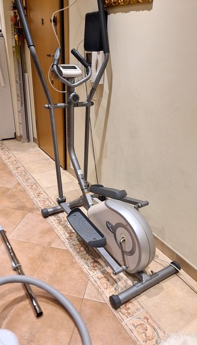 Maquina Elitica a funcionar