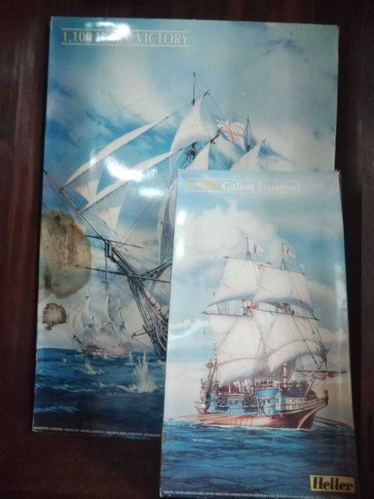 Kits Modelismo Naval - H.M.S. Victory + Galeão Espanhol