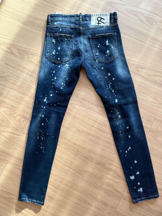 Dsquared2  spodnie jeansowe długie