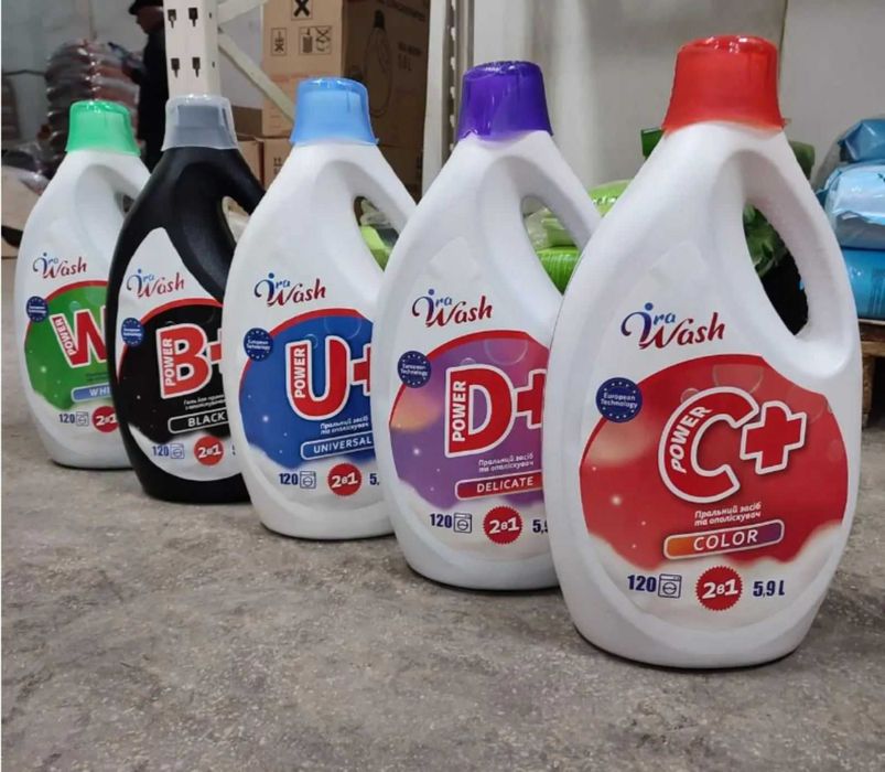 Гель для прання Ira Wash 5.9л якісний густий гель для стирки