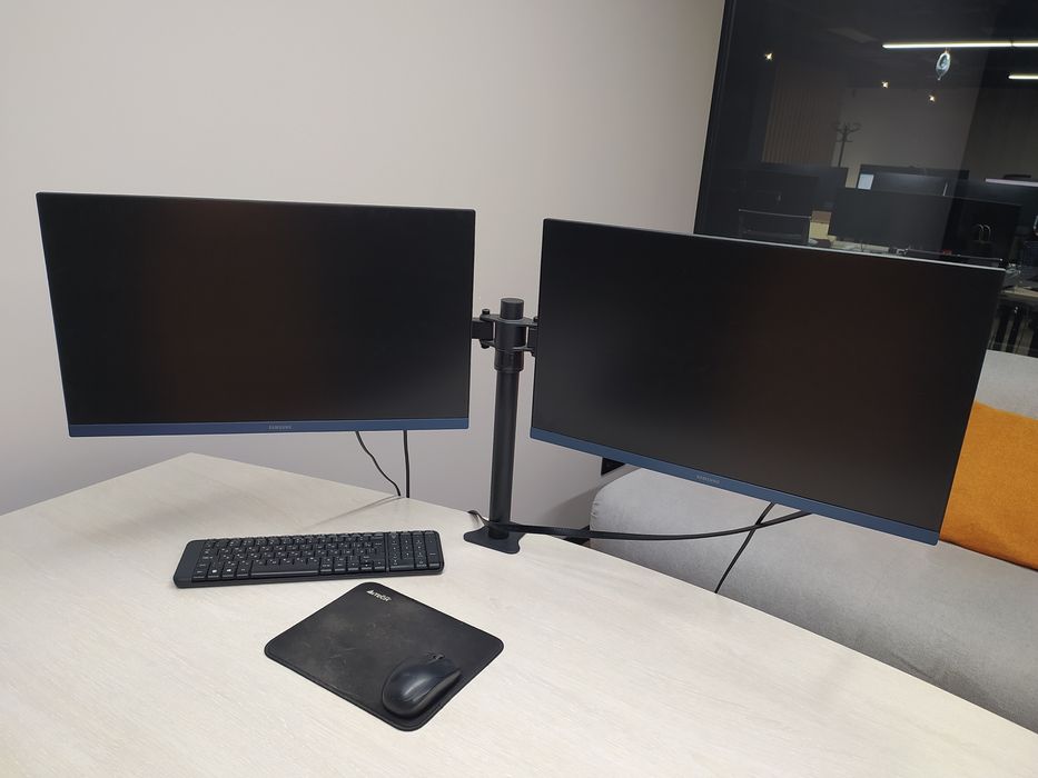 Samsung S24R358FHI комплект 2 монітори + кронштейн