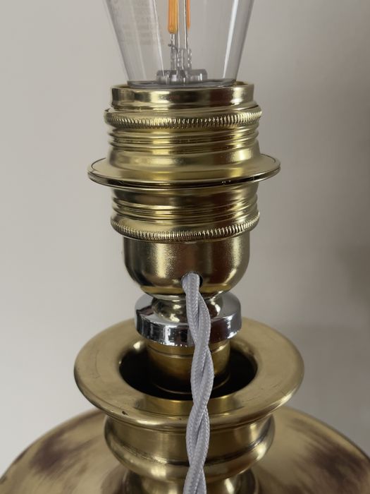 Candeeiro de mesa upcycled  em cristal MGlass Marinha Grande  MCM