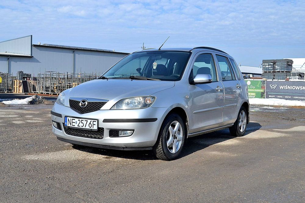 Mazda - 2 1.4 cm benzyna , klima , super stan , okazja !