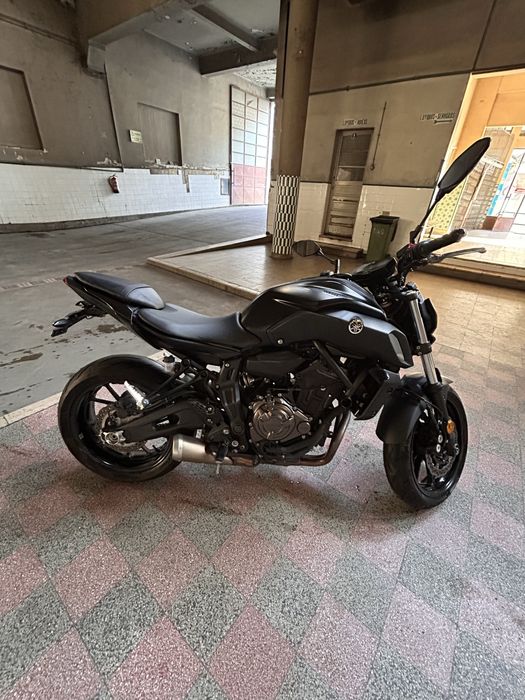 Moto Yamaha MT 07 55kw   2020