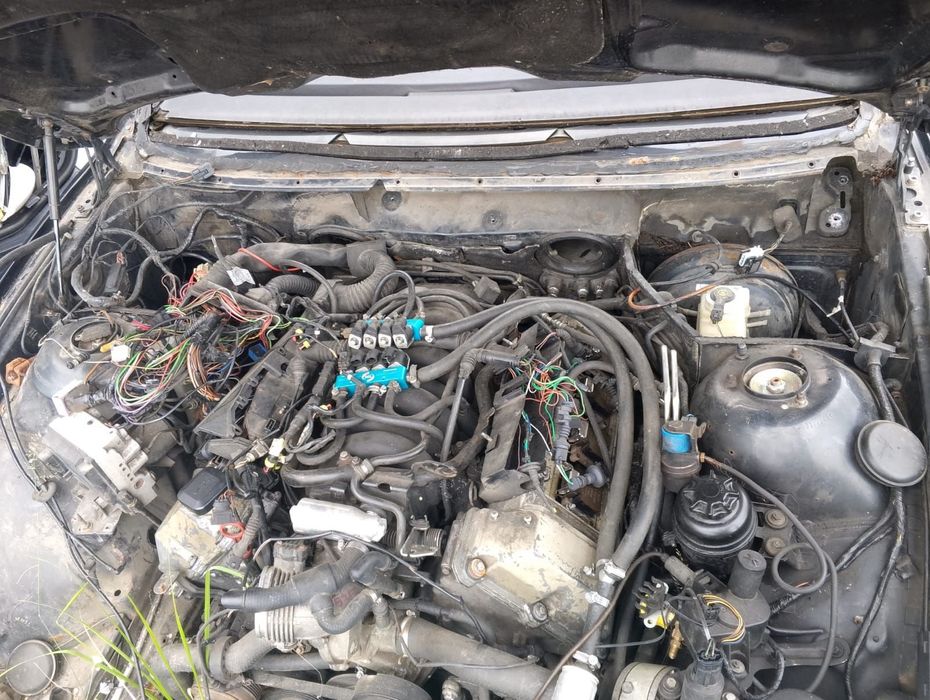 SILNIK 3.5 V8 32V BENZYNA KOMPLETNY M62B35 BMW Seria 5 E39 1995 -2003r.GWARANCJA!!!!!