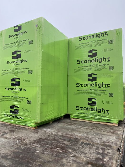 Газоблок Порістон Стоунлайт ХСМ з доставкою