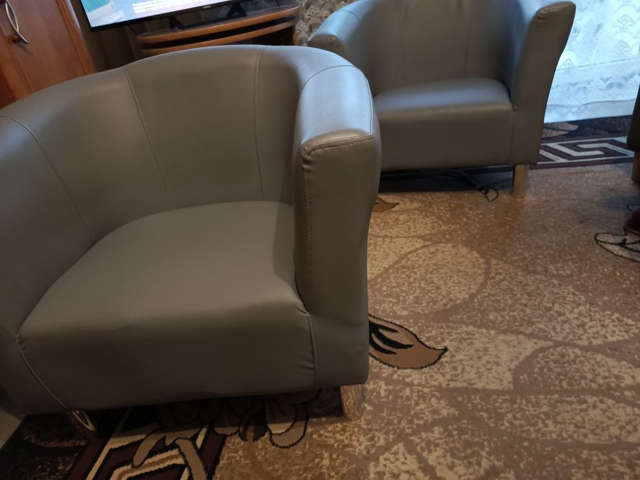 Fotele barowe 2 sztuki