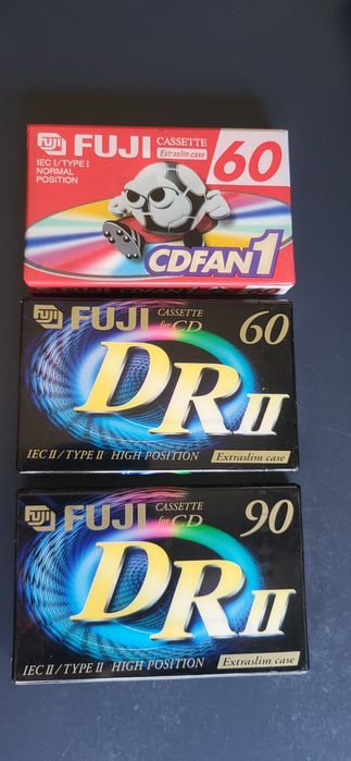 Várias unidades - Cassetes virgens seladas