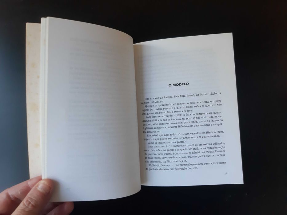 Esta é a Voz da Europa - Ezra Pound