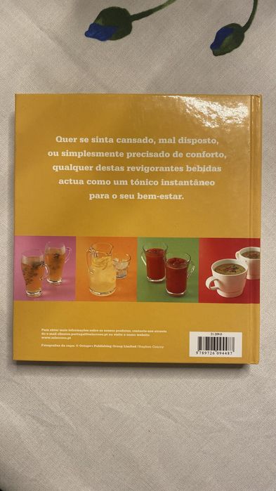 Livro 100 bebidas revigorantes