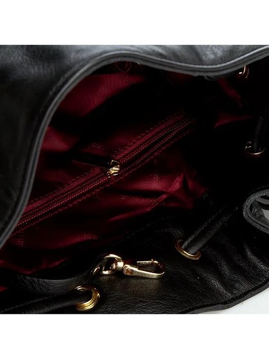 Gino rossi torebka worek fredzle z fredzlami boho na ramie etno skora