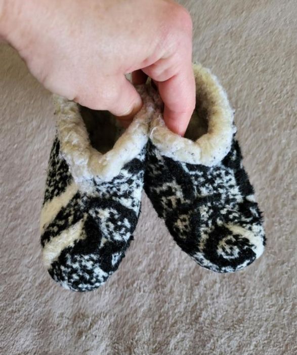 Капці дитячі на овчині