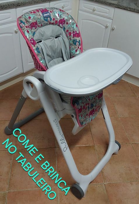 CADEIRA DE REFEIÇÃO BEBÉ DA CHICCO.Casa,Cozinha,Quarto,Sala,Viagens.