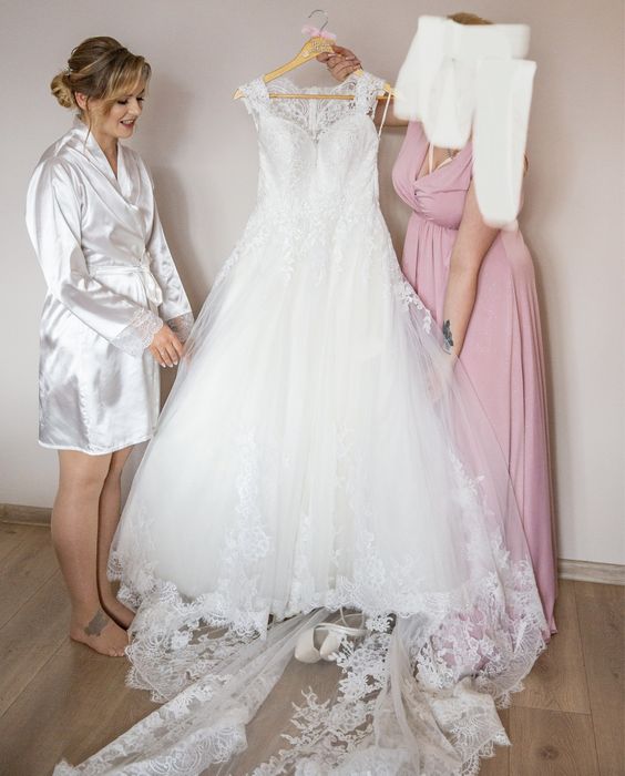 Suknia ślubna księżniczka