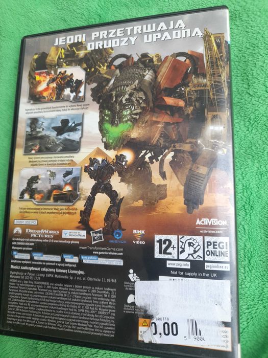 TRANSFORMERS gra na PC używana