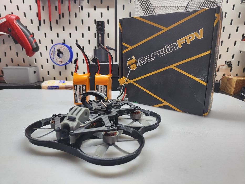 Dron FPV cinewhoop DarwinFPV Cineape25 ELRS 2,5" 2,5 cala LiPo 4s ZEST