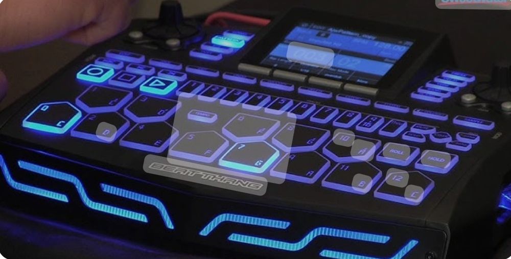 Sampler Grovebox Perkusja Syntezator Beat Thang