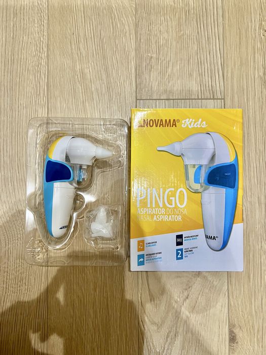 Novama Kids Pingo, elektryczny aspirator do nosa z melodyjkami