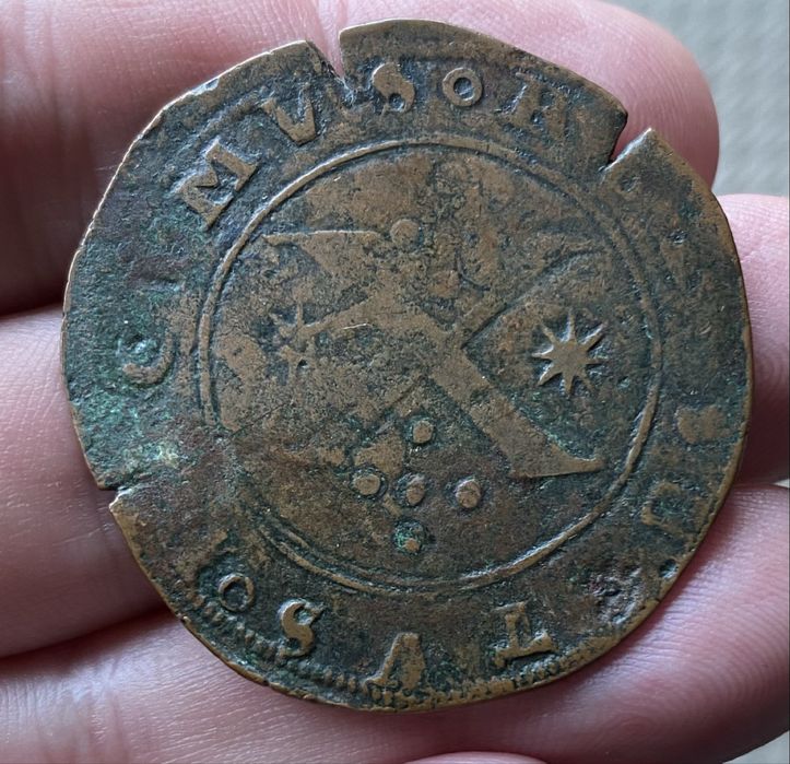 Moeda 1173 - D. SEBASTIAO I - X Reais