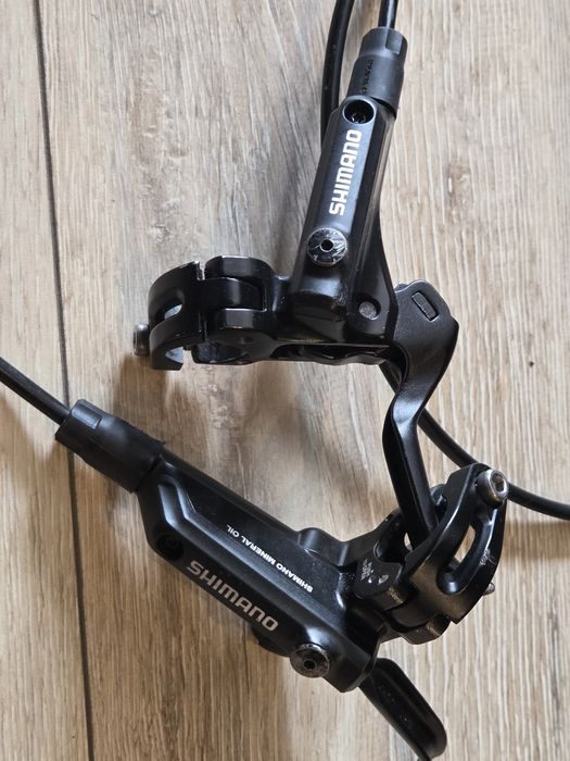 Hamulce hydrauliczne Shimano M447 / dzwignie M506
