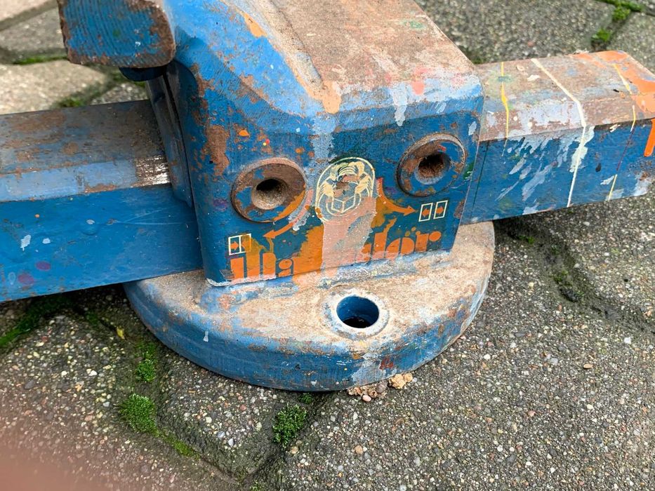 Imadło Matador z kutej stali stan BDB 120 mm