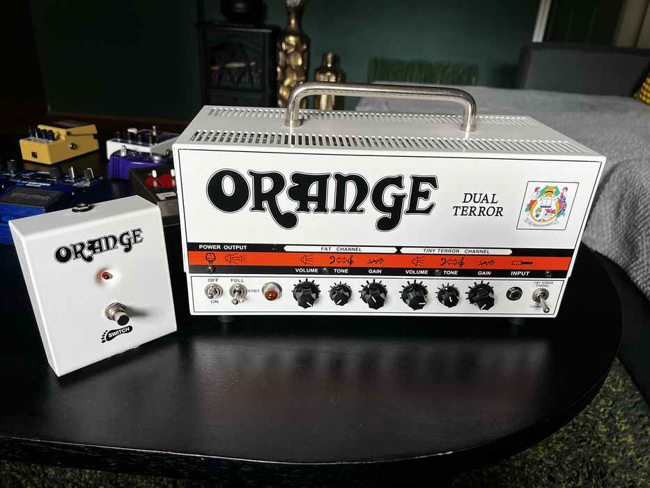 Orange Dual Terror + Orange Footswitch