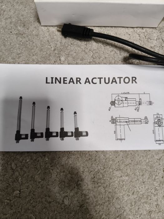 Atuador  Linear com cabo