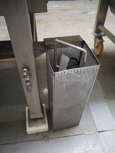 Tanque aço inox para filtragem de liquidos