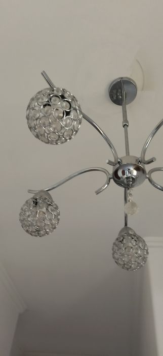 Candeeiro de tecto 5 lampadas