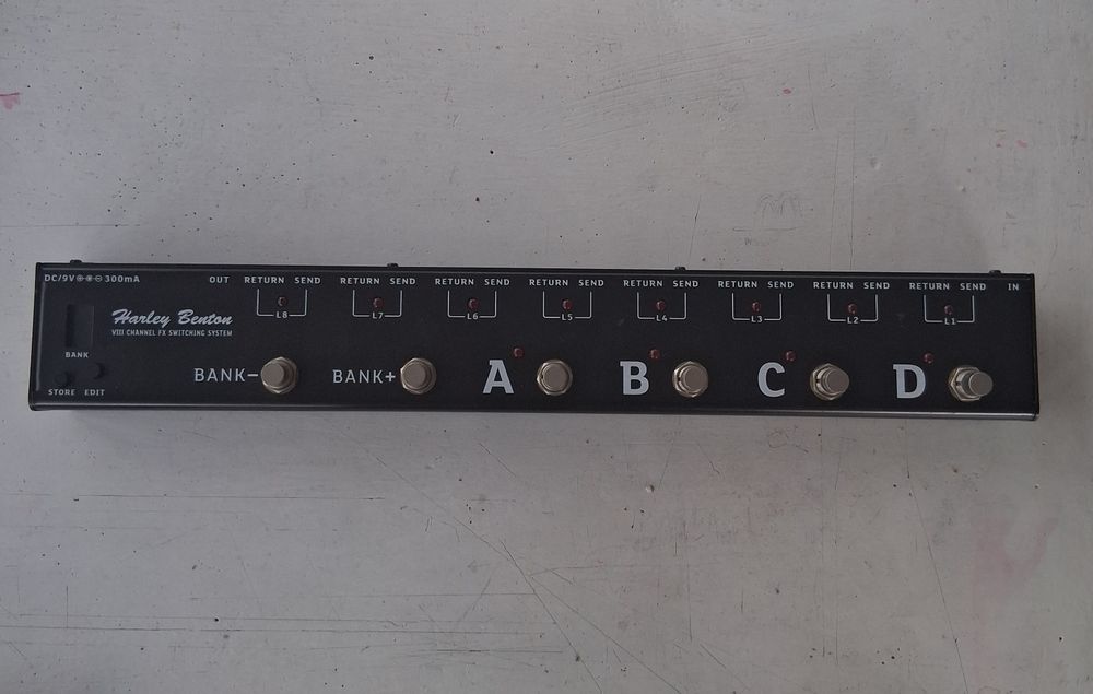 Pedal Switcher Harley Benton