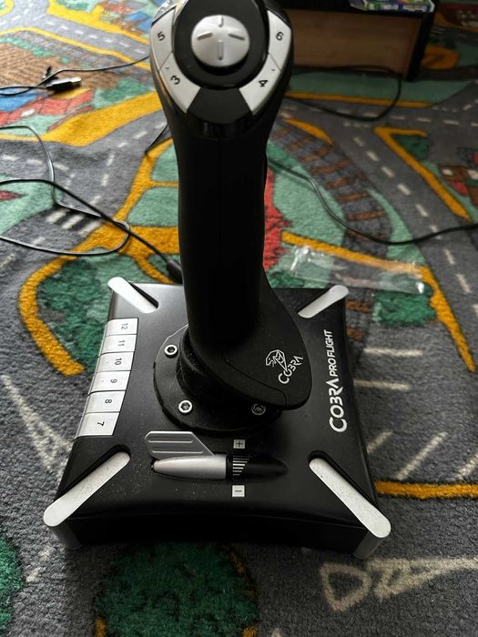 Joystick PXN-2119 do PC realistyczny kontroler lotu z przepustnicą