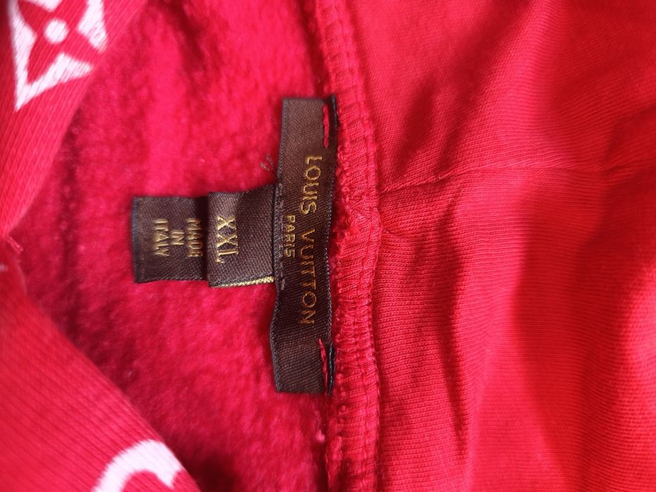 Bluza z kapturem Luis Vuitton Supreme rozm. L