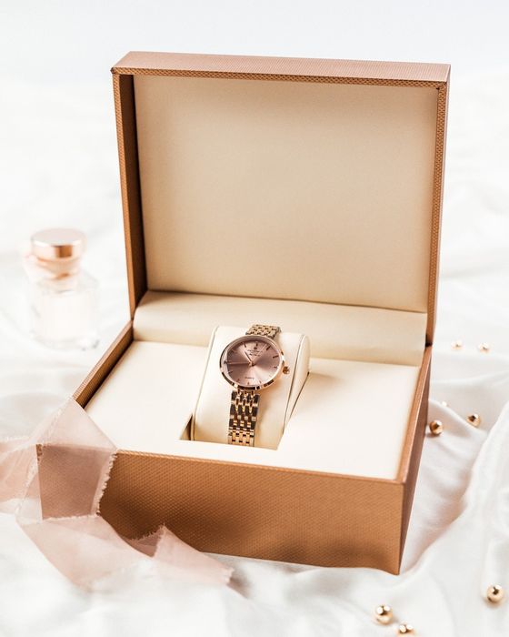 zegarek damski ze stali nierdzewnej — peterson