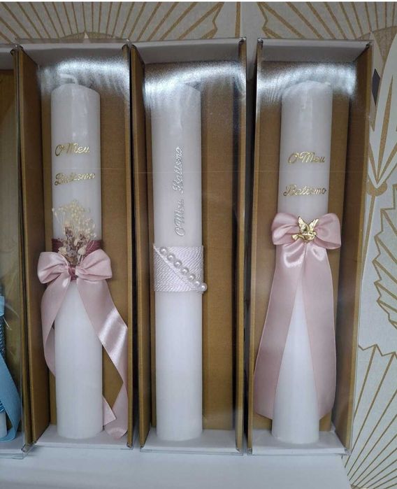 Velas Batismo Com Caixa