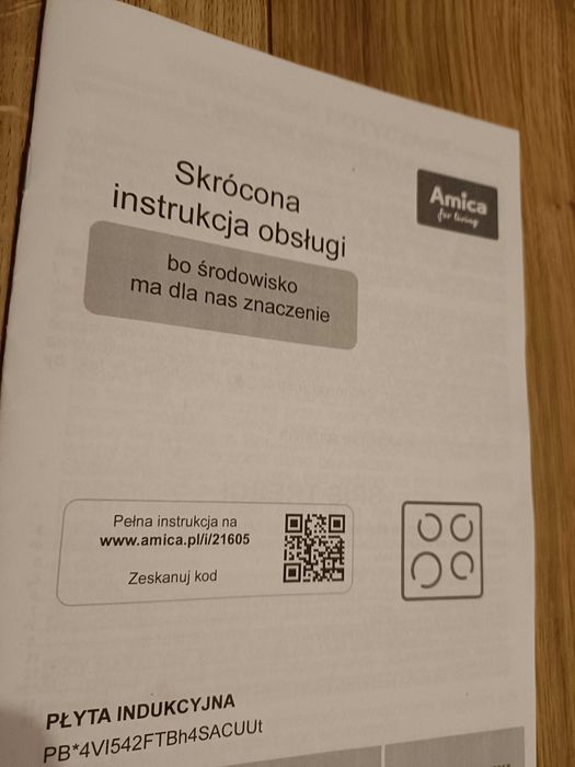 Plyta Indukcyjna Amica  gwarancji