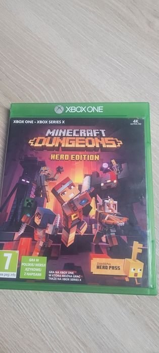 Gra xbox one minecraft dungeons hero edition