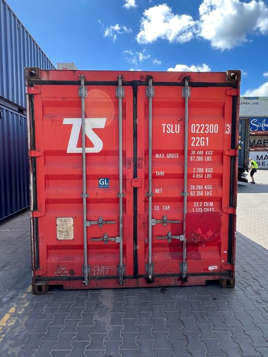 Kontener morski magazynowy budowlany 20DV 6 metrowy + transport HDS!