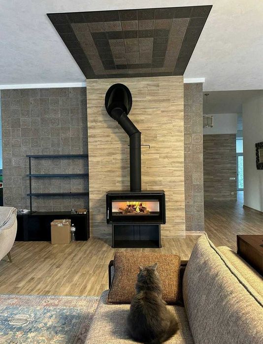 Встановлення каміну • камін кутовий + монтаж камінів