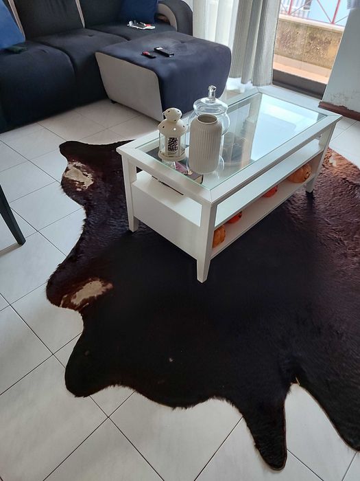 Carpete de pele genuína