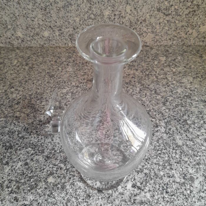 Garrafa Alta de Cristal antiga da Vista Alegre