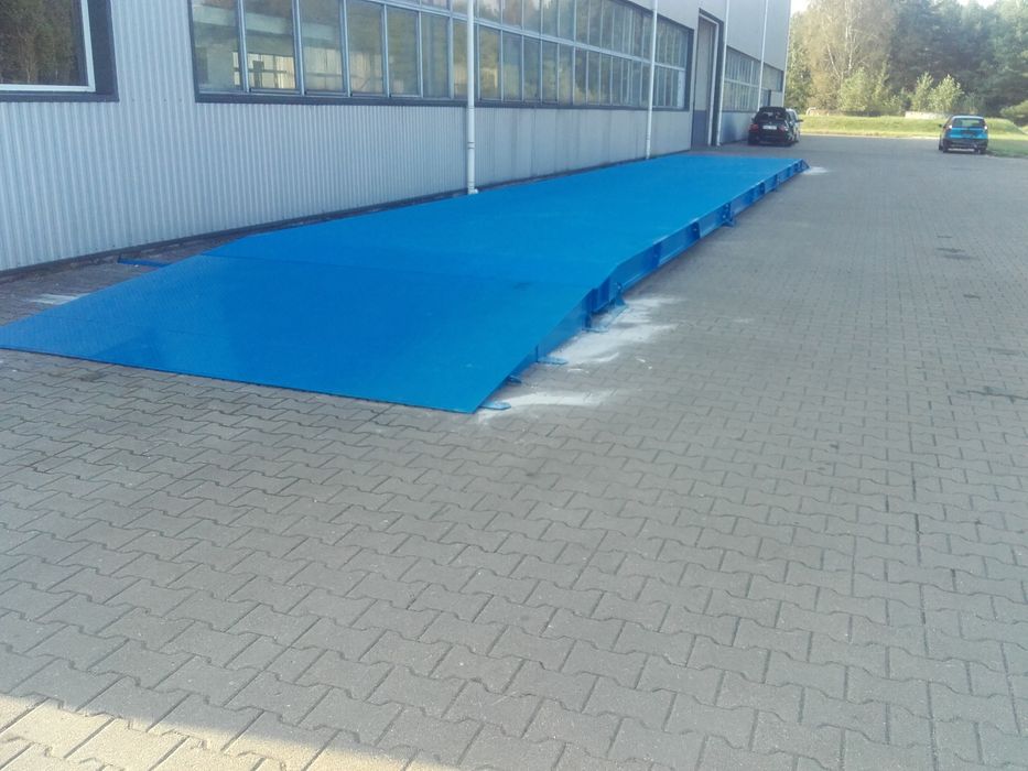 Waga samochodowa 18m 60t z najazdami nie wymaga fundamentow