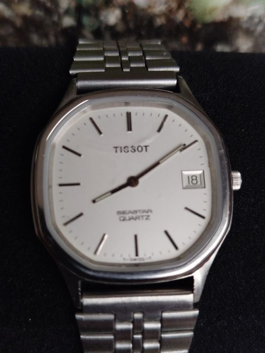 Tissot seaster, lata 80,Swiss made , vintage w stylu Seiko, Citizen, Casio